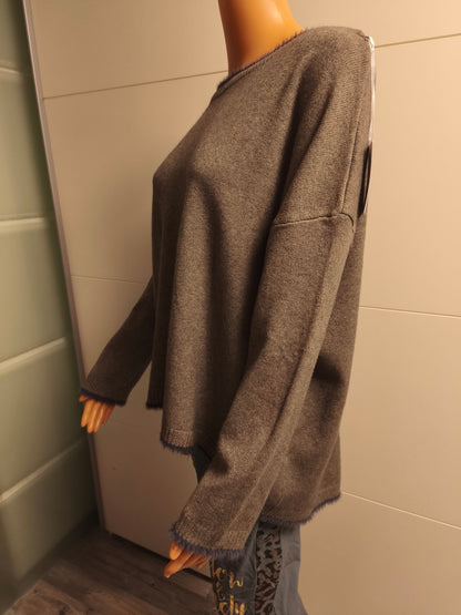 Hochwertiger Strick Pullover bis Gr. 46/48 tragbar
