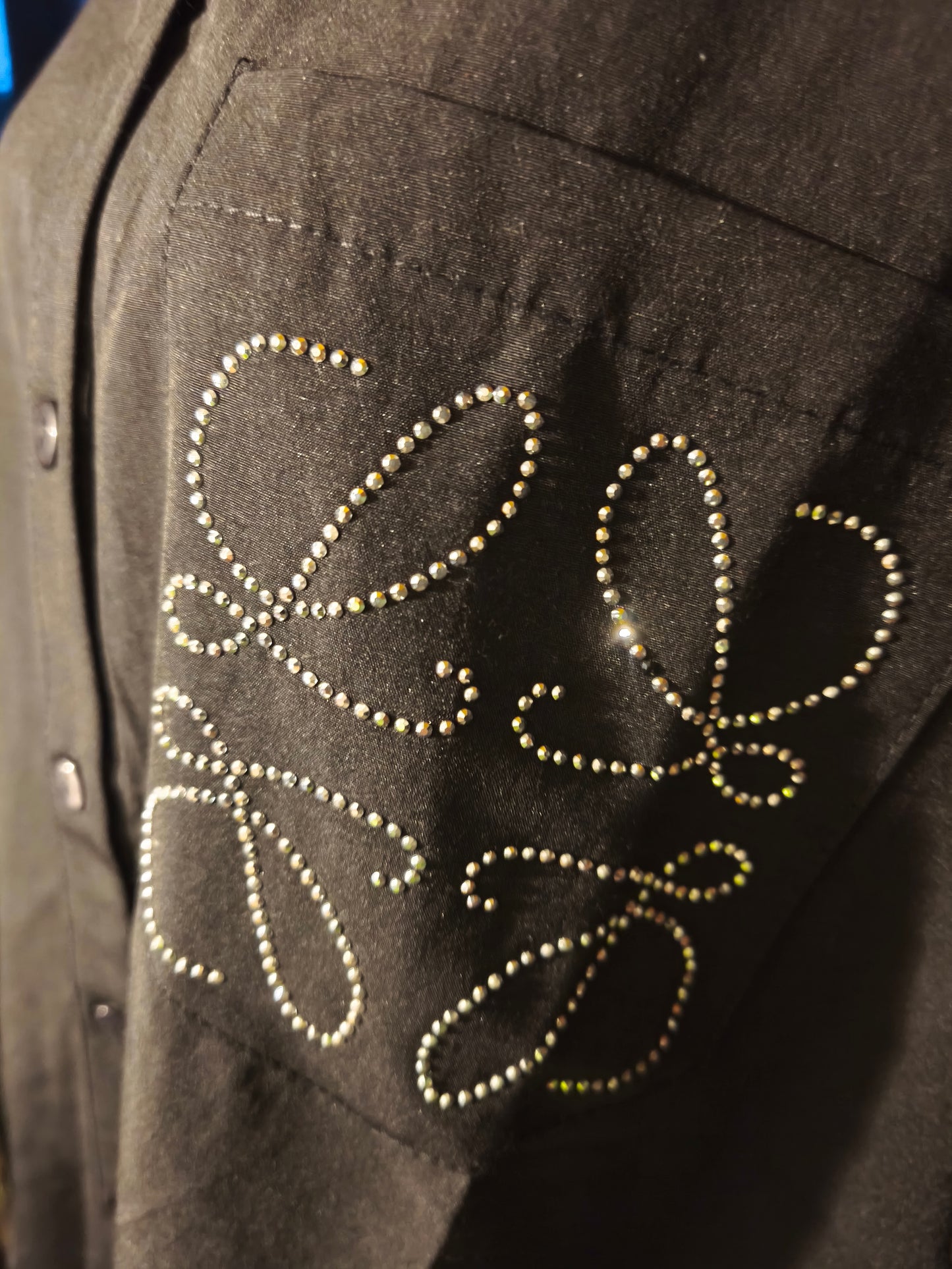 See More Oversize Hemd mit Strass