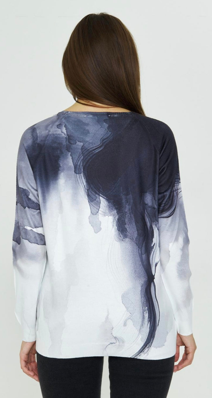 Missy Feinstrick Pullover mit Labubu