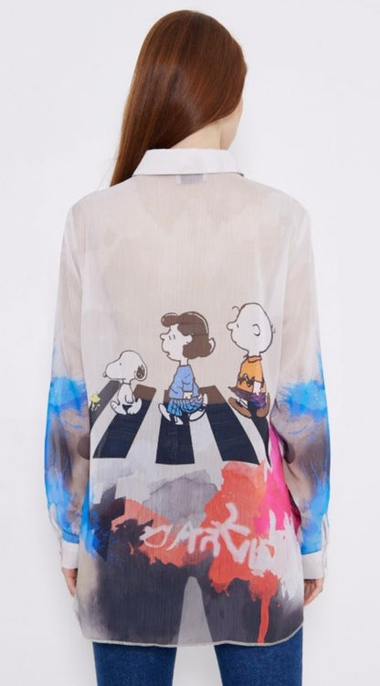 Missy Bluse mit Hund und Freunde