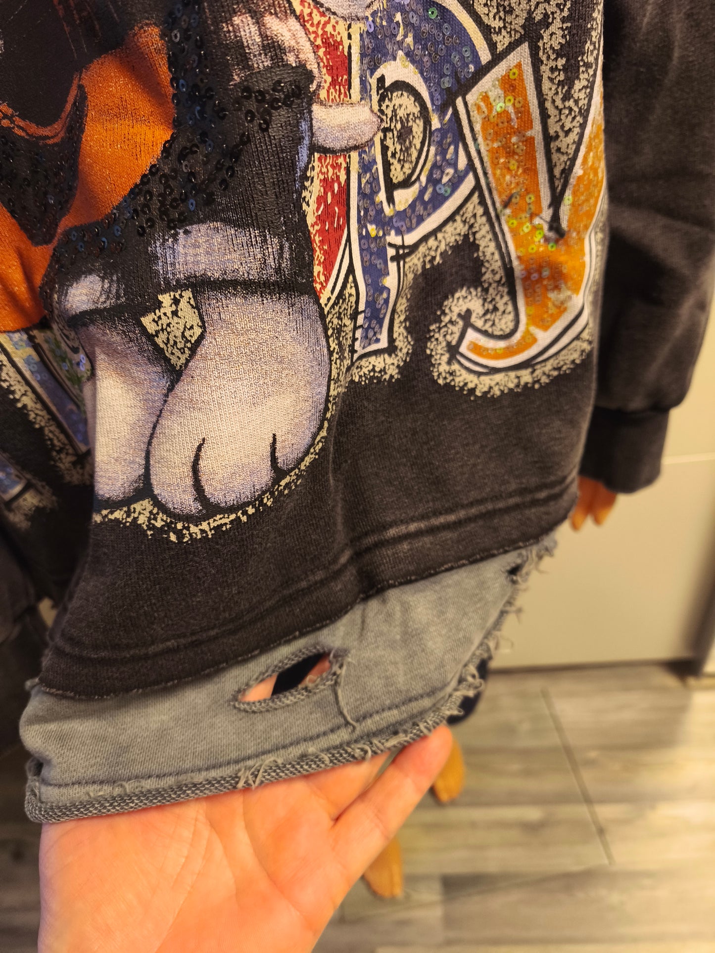 Flauschig weiches Sweatshirt Snoopy