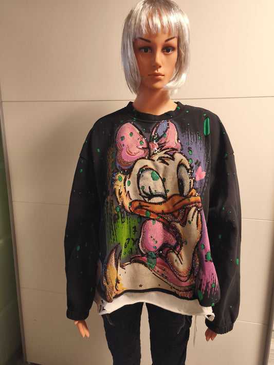 Doppellagiges Sweatshirt Daisy