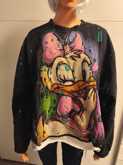 Doppellagiges Sweatshirt Ente