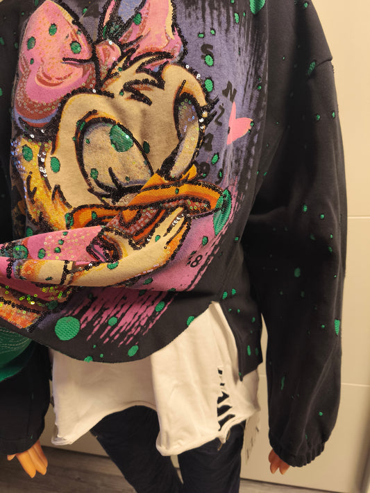 Doppellagiges Sweatshirt Daisy