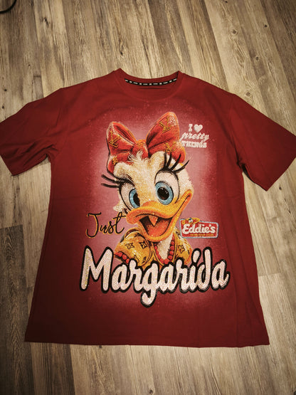 T-Shirt Ente Margarida mit Strasssteinen bis Gr. 46 tragbar