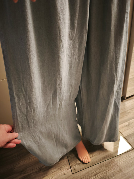 Stoffhose in Jeans Optik bis Gr. 38/40 tragbar