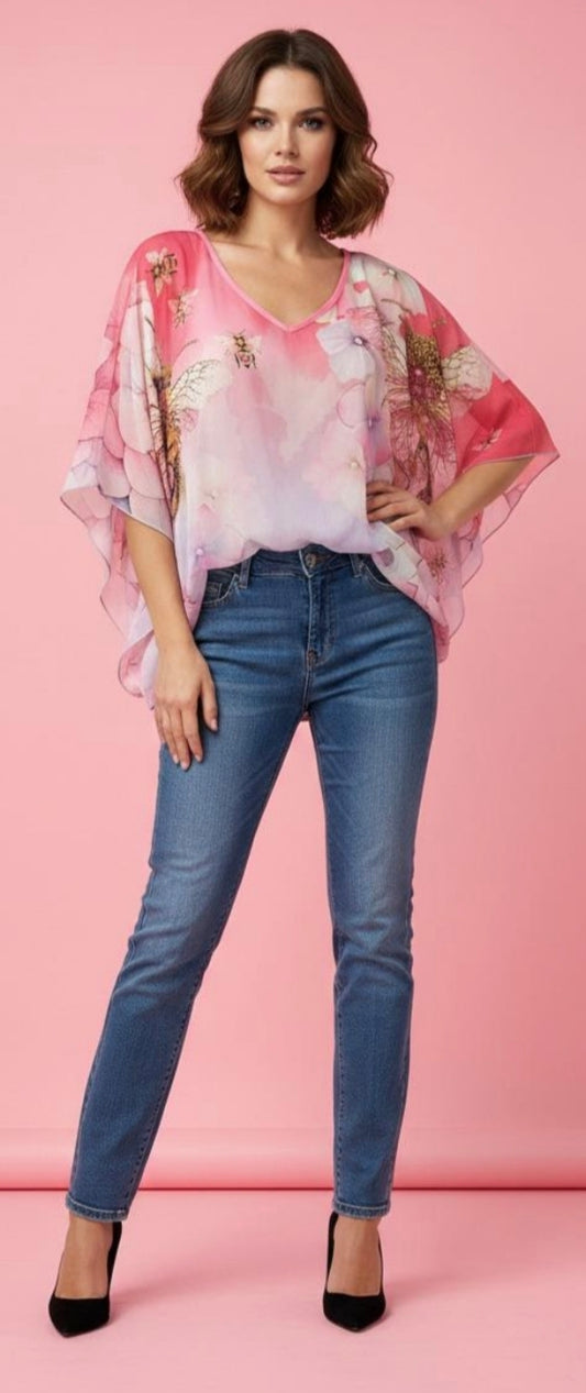 Missy Poncho bis 46/48 tragbar