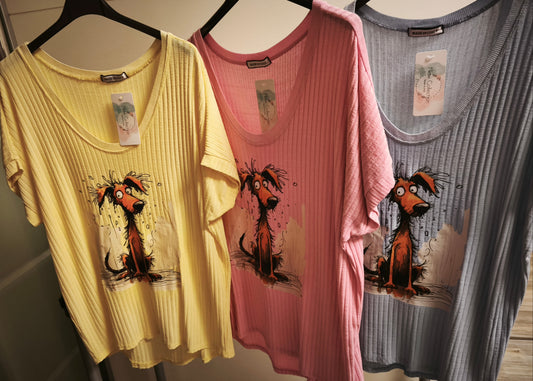 T-Shirt mit Tiermotiv bis 44 tragbar