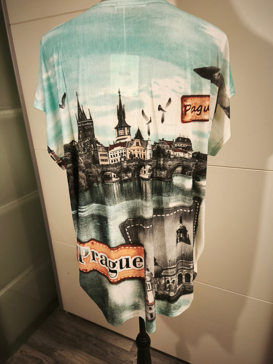 Tolles Glitzer T-Shirt bis 46 tragbar