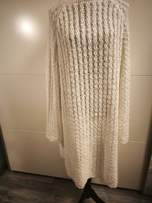 Strickkleid mit Pailletten Gr.44-50