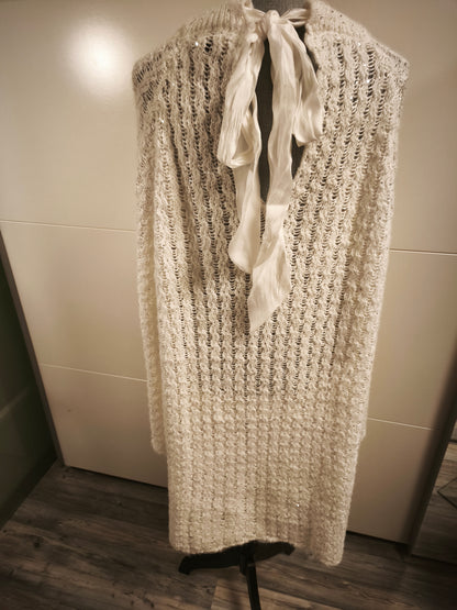 Strickkleid mit Pailletten Gr.44-50