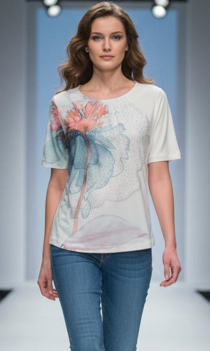 Missy T-Shirt mit Strass