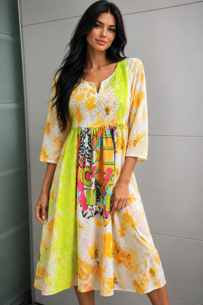 Missy Sommerkleid mit Strass S - XL