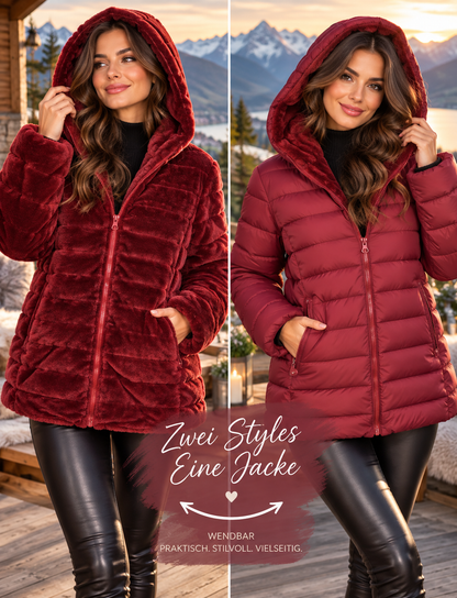 2 Looks in 1 Jacke Wende Jacke  in 2 Farben