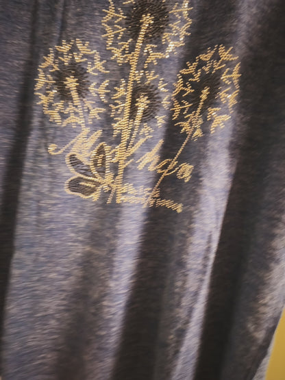 T-Shirt mit  Glitzer Motiv bis Gr. L tragbar