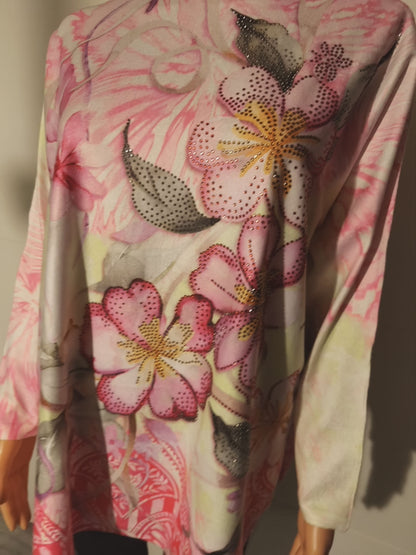 Missy Feinstrick Pullover mit Strass bis 42/44 tragbar