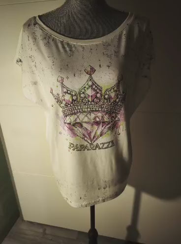T-Shirt Paparazzi Krone bis 44 tragbar