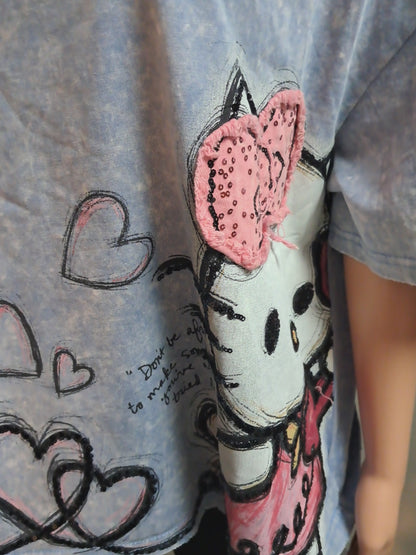 Hello Kitty T-Shirt bis 44/46 tragbar