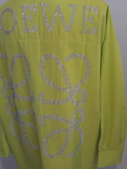 See More Oversize Hemd mit Strass