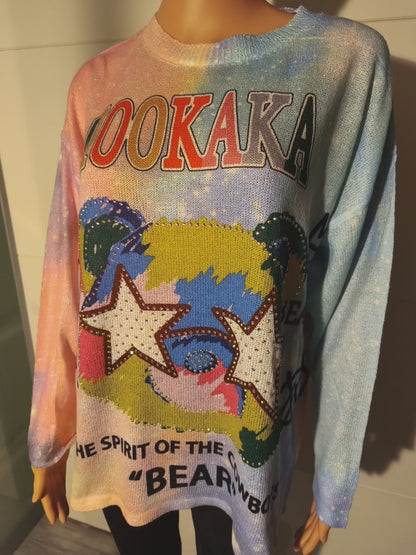 Feinstrick Pullover bis 46 tragbar