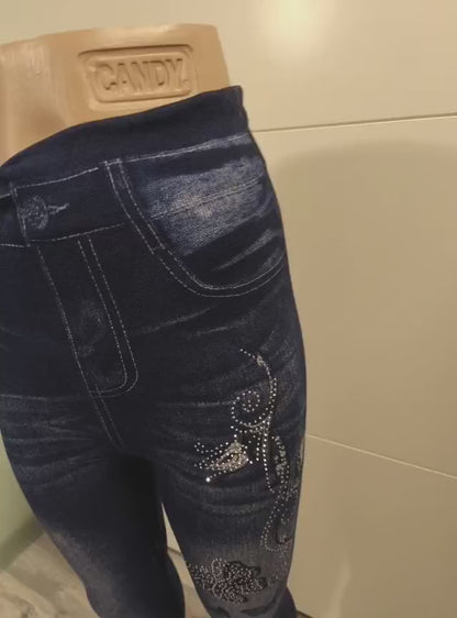 Leggings Jeans Optik