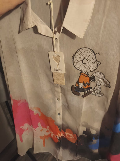 Missy Bluse mit Hund und Freunde