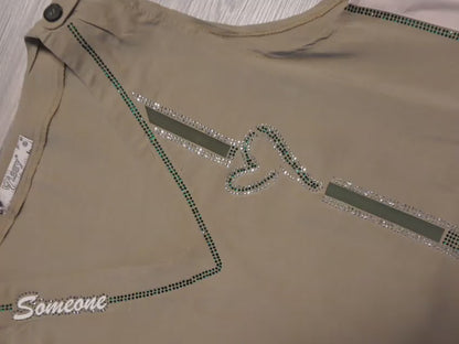 Missy Top mit Strass