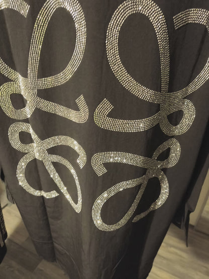 See More Oversize Hemd mit Strass